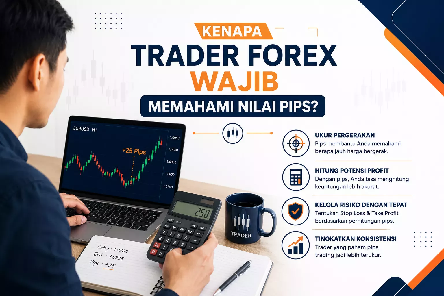 Trader Wajib Memahami Nilai Pips