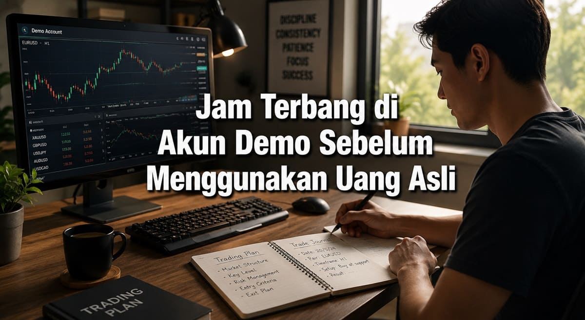 Jam Terbang di Akun Demo