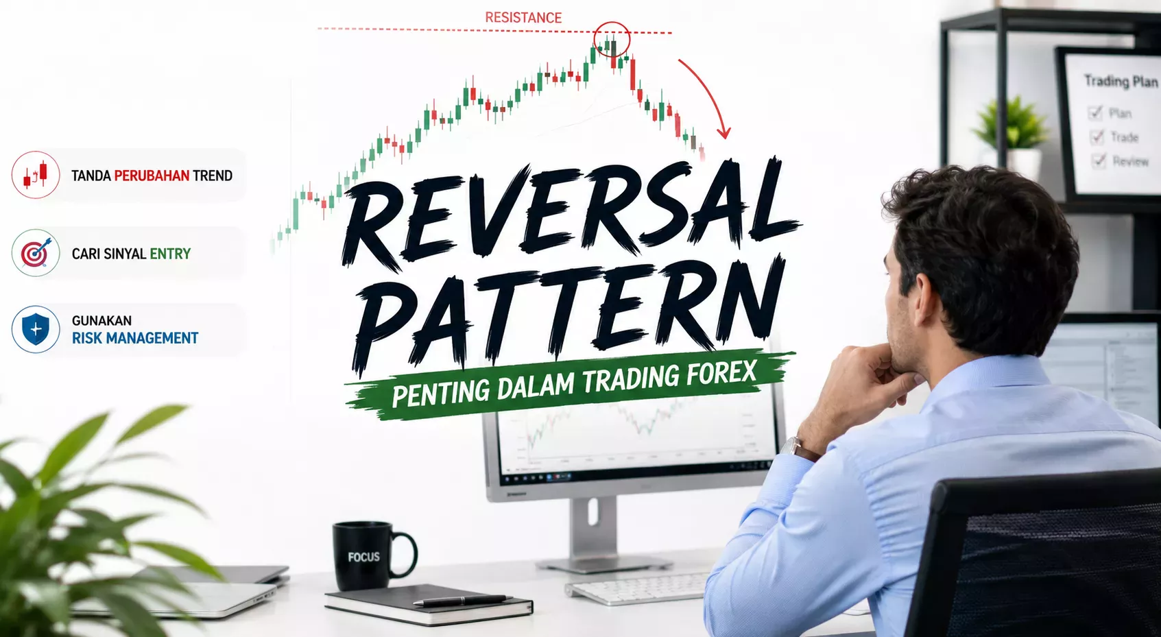 Reversal Pattern Penting dalam Trading Forex