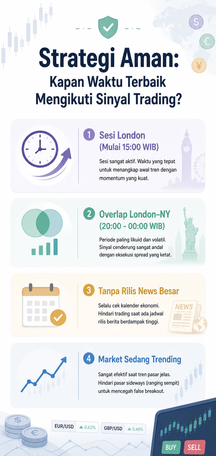 Waktu Terbaik Mengikuti Sinyal Trading