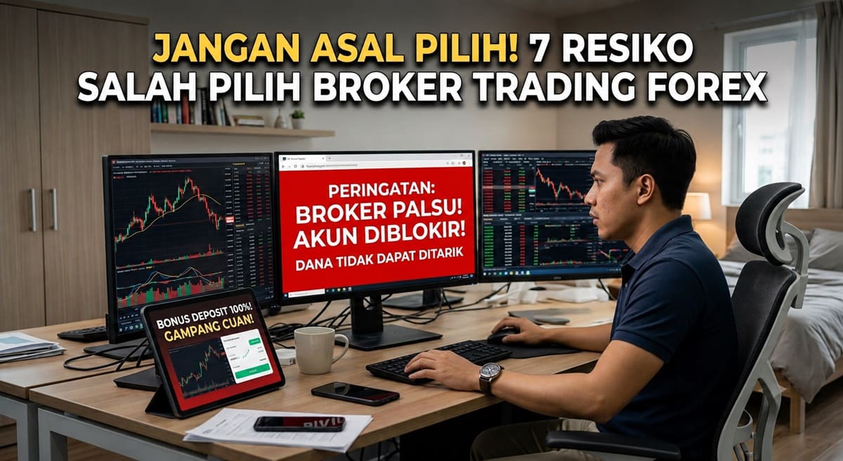 Jangan Asal Pilih Broker Trading Forex