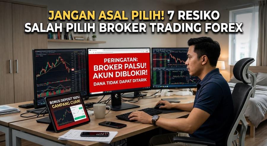 Jangan Asal Pilih Broker Trading Forex