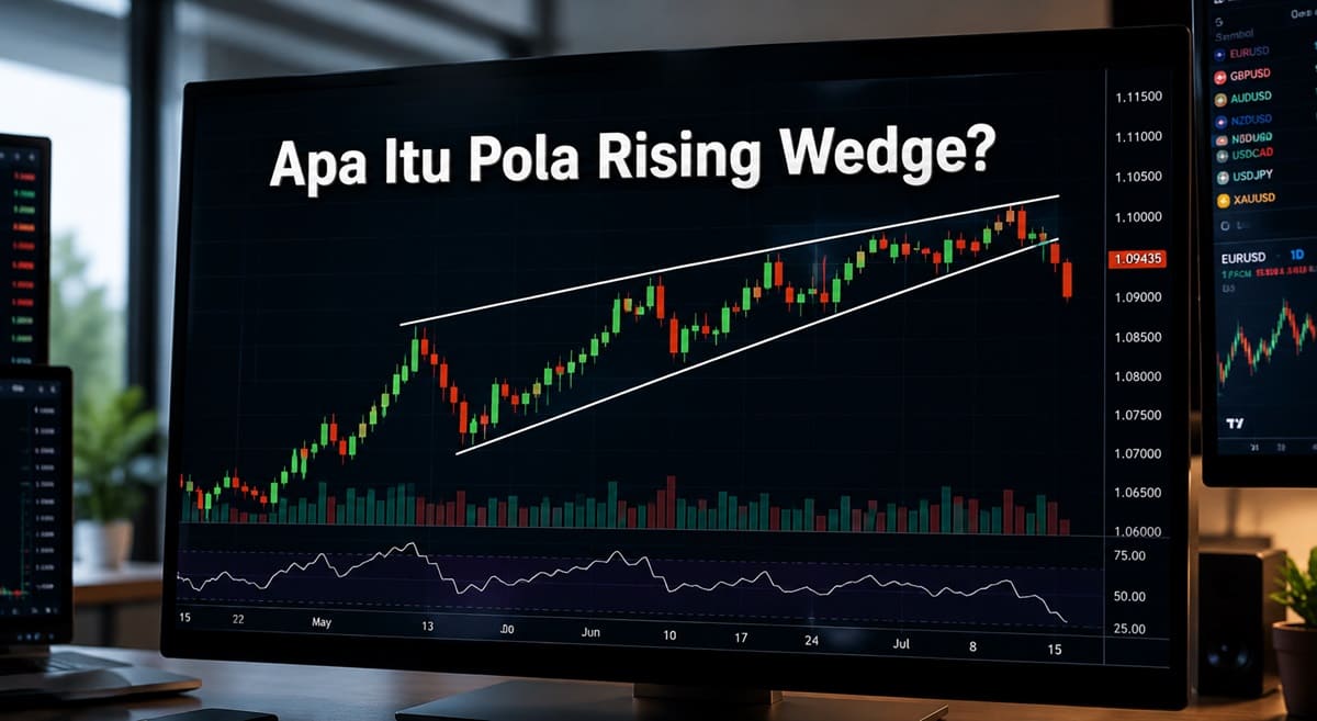 Apa Itu Pola Rising Wedge