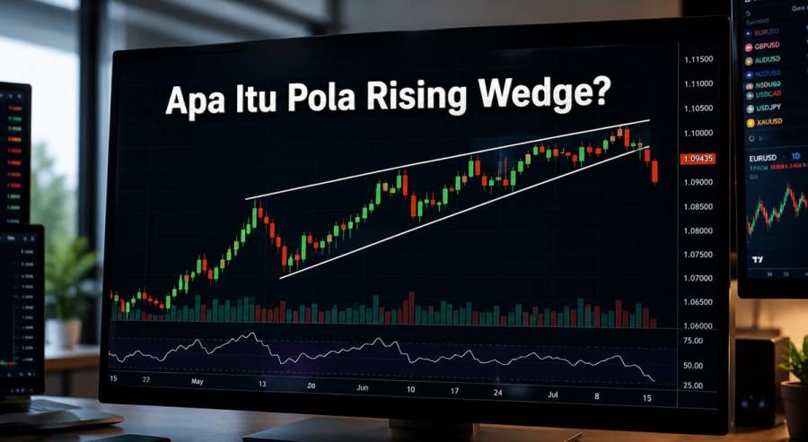 Apa Itu Pola Rising Wedge
