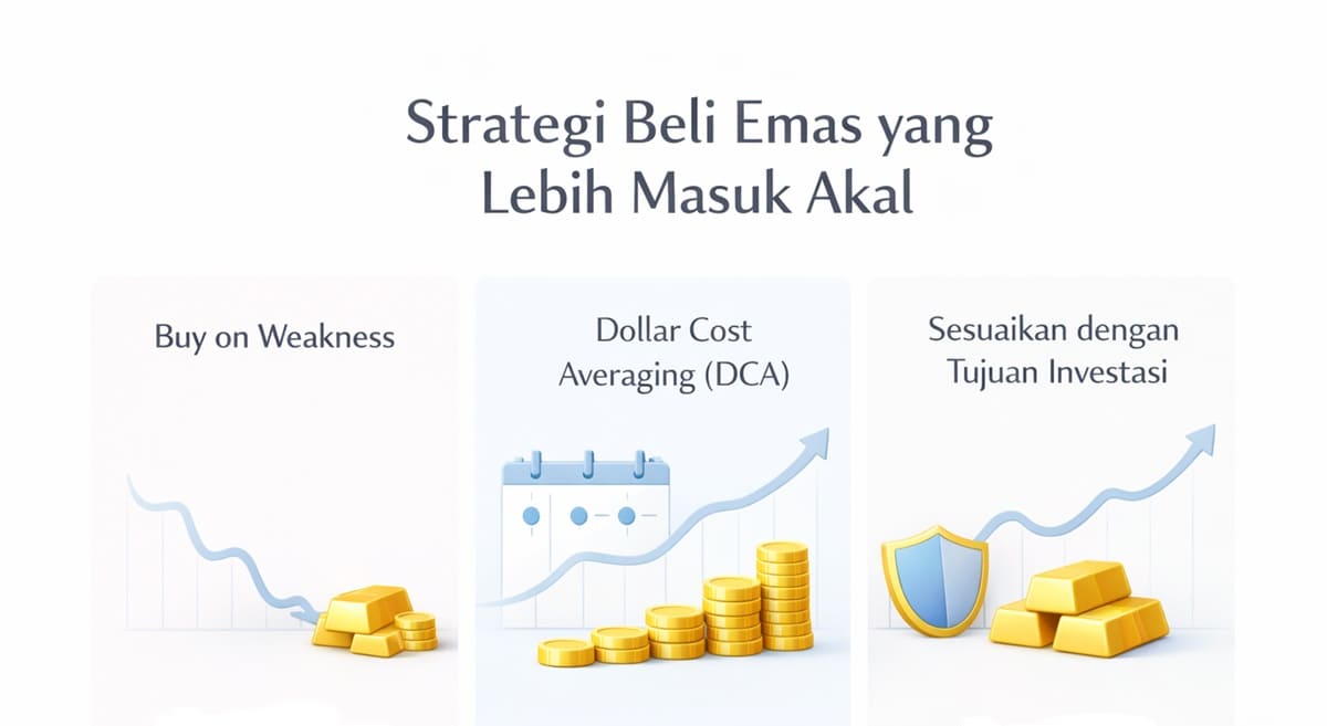 Strategi Beli Emas