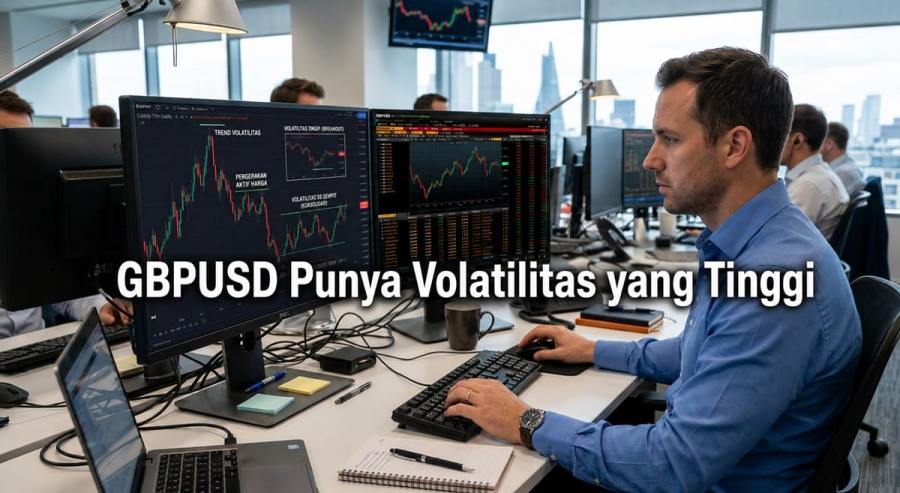 GBPUSD Punya Volatilitas yang Tinggi