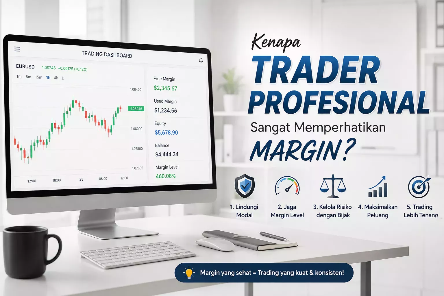 Trader Profesional Sangat Memperhatikan Margin