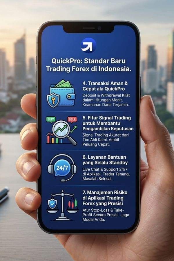 QuickPro Standar Baru Aplikasi Trading Forex