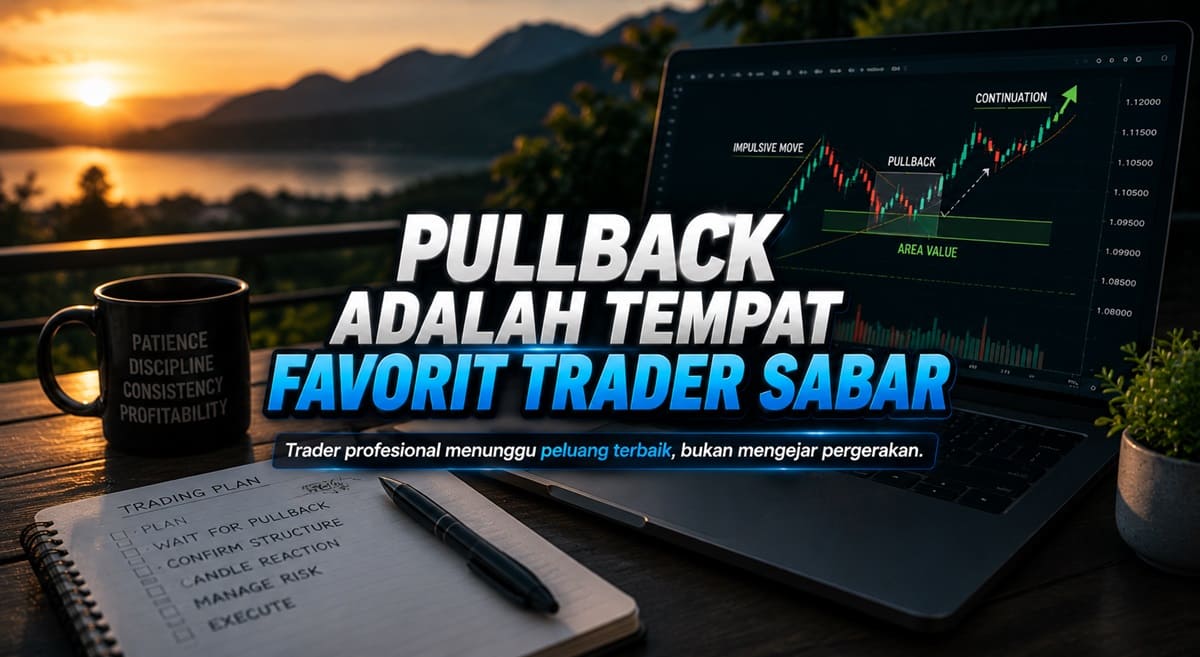 Pullback Tempat Favorit Trader Sabar