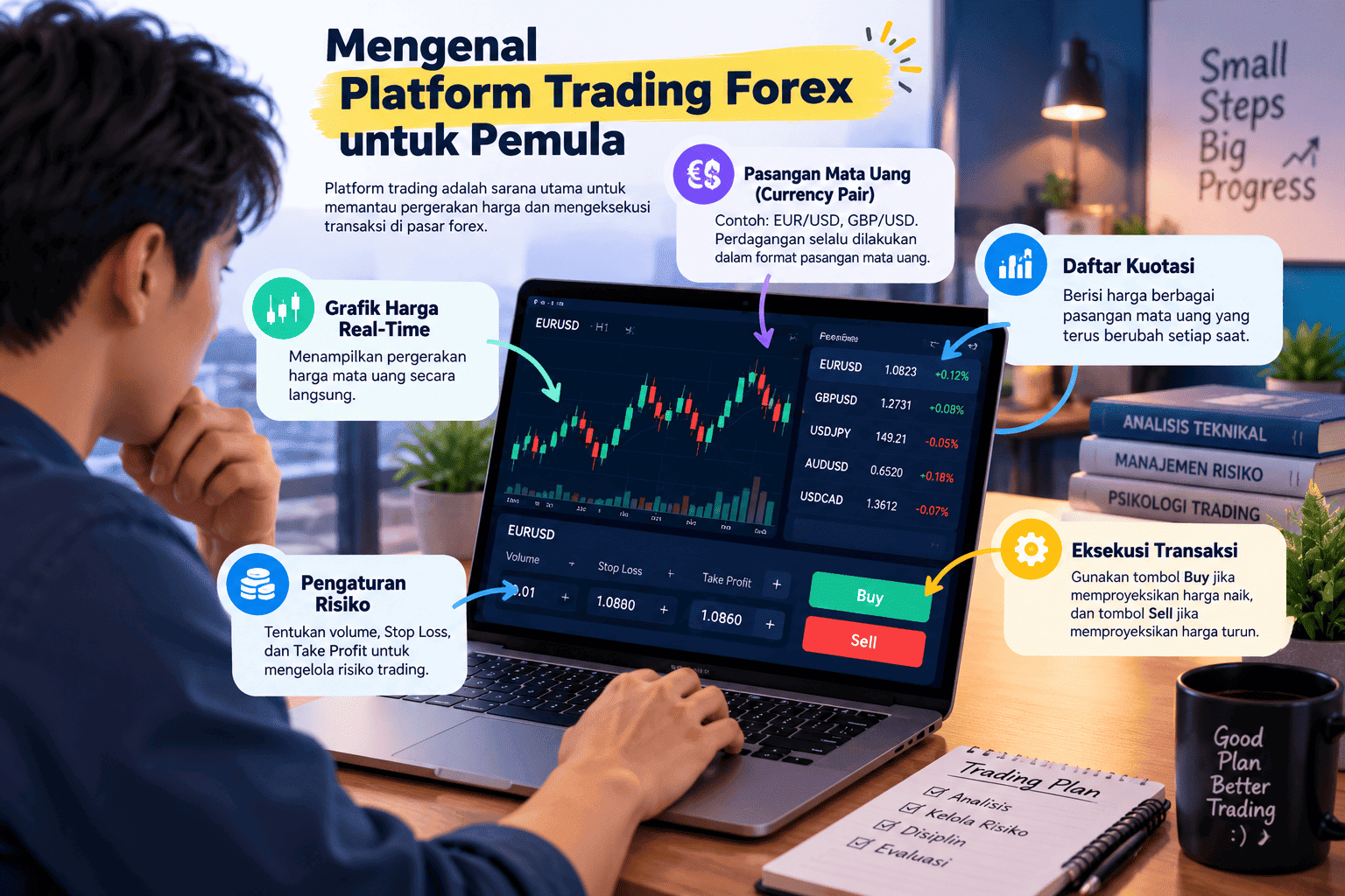 Cara Main Forex untuk Pemula