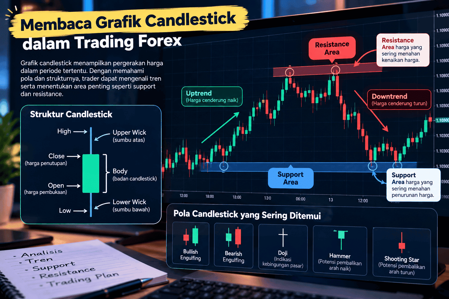 Cara Membaca Candlestick