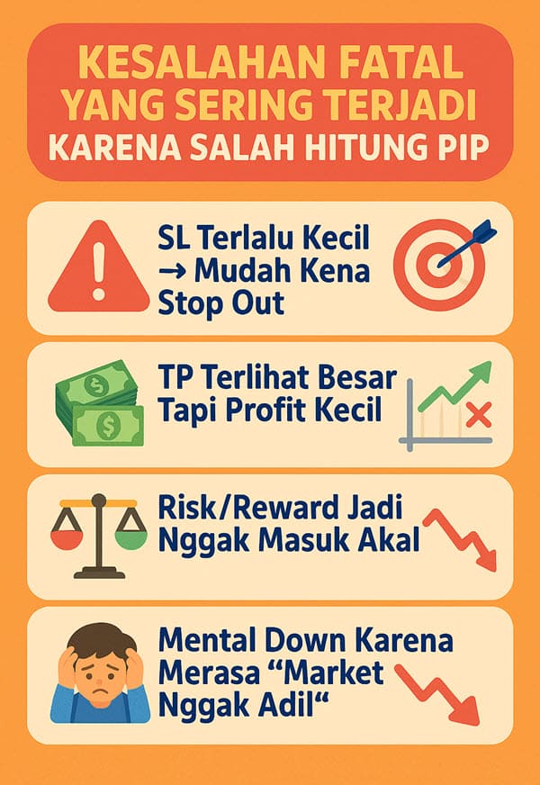 Kesalahan Fatal Menghitung pip