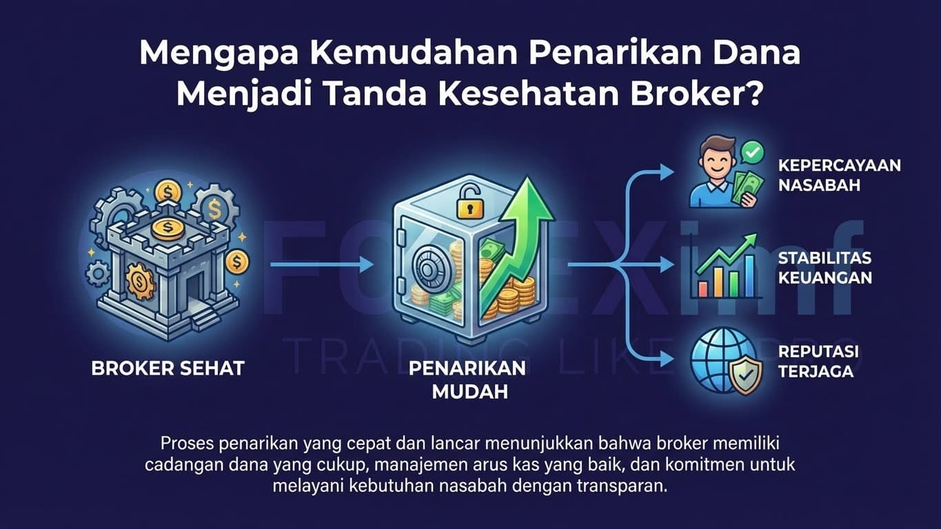 Kemudahan Withdraw Penanda Broker Sehat