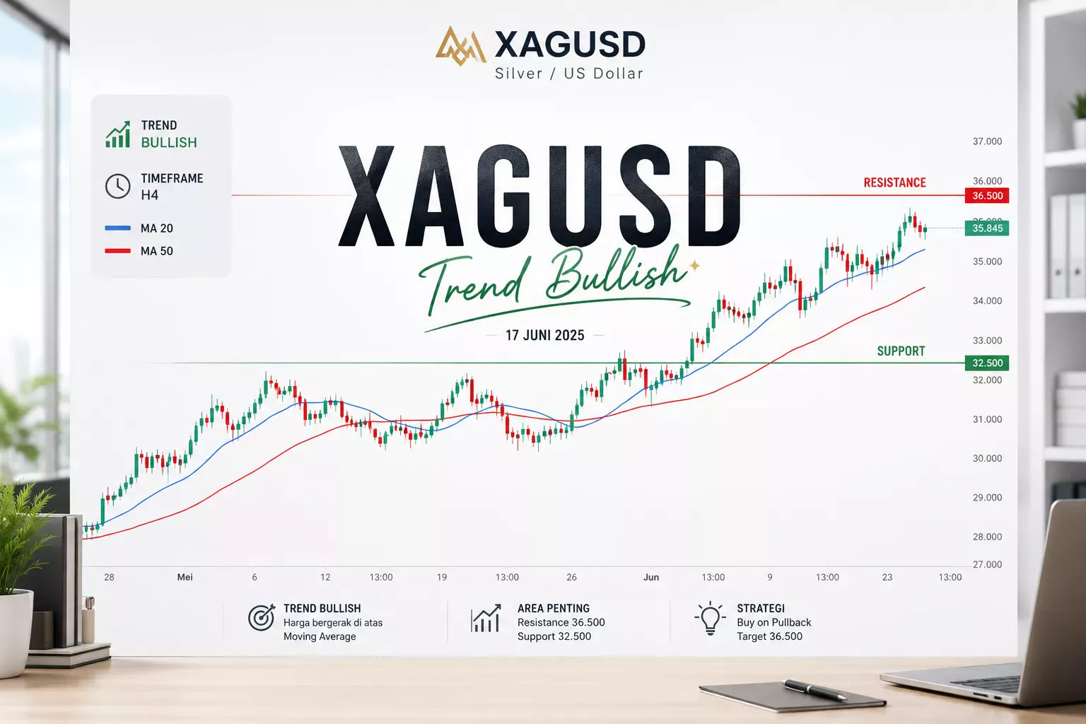 Strategi Trading XAGUSD