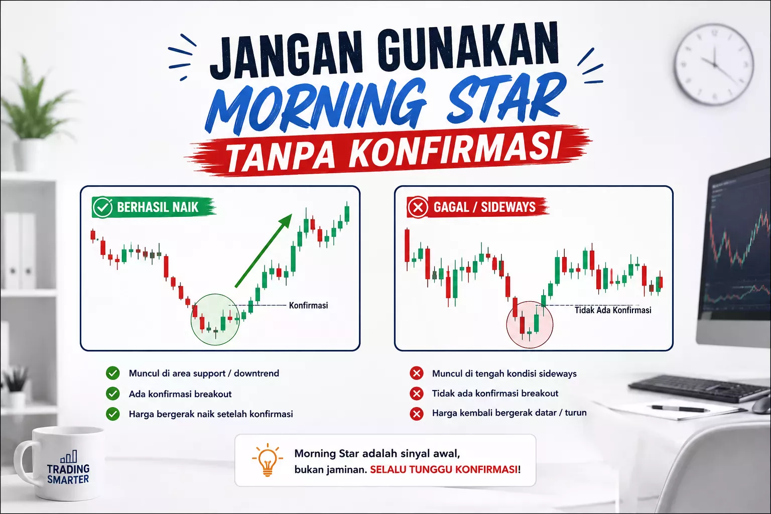 Jangan Gunakan Morning Star Tanpa Konfirmasi