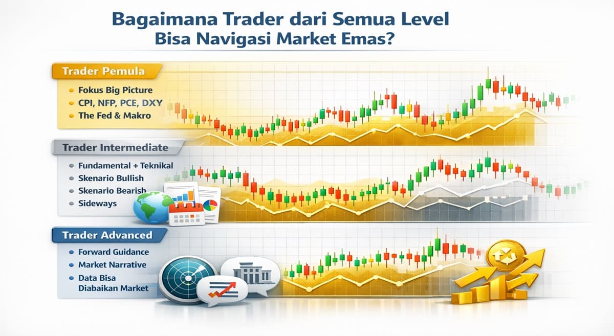 Bagaimana Trader Bisa Navigasi Market Emas