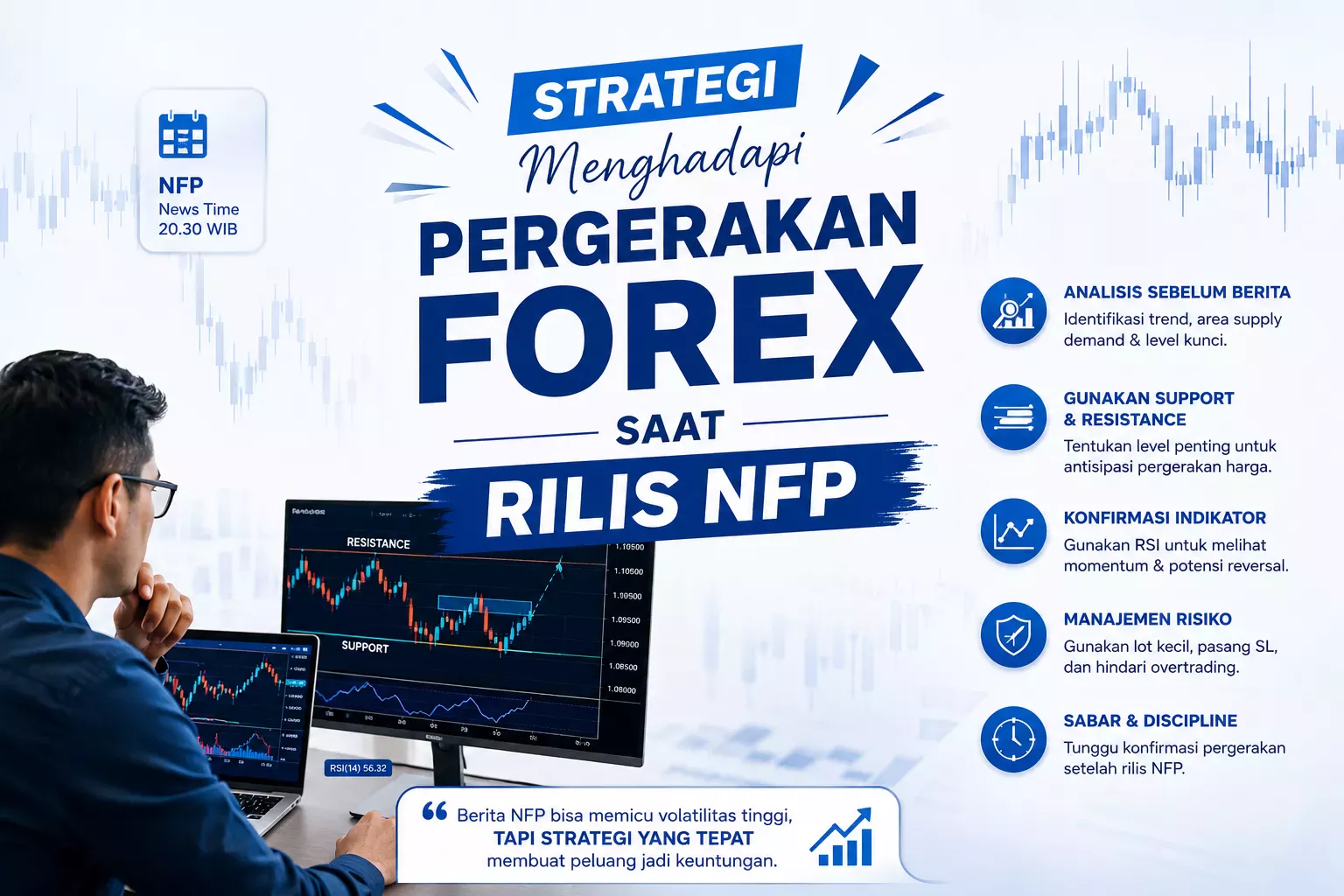 Strategi Saat Rilis NFP