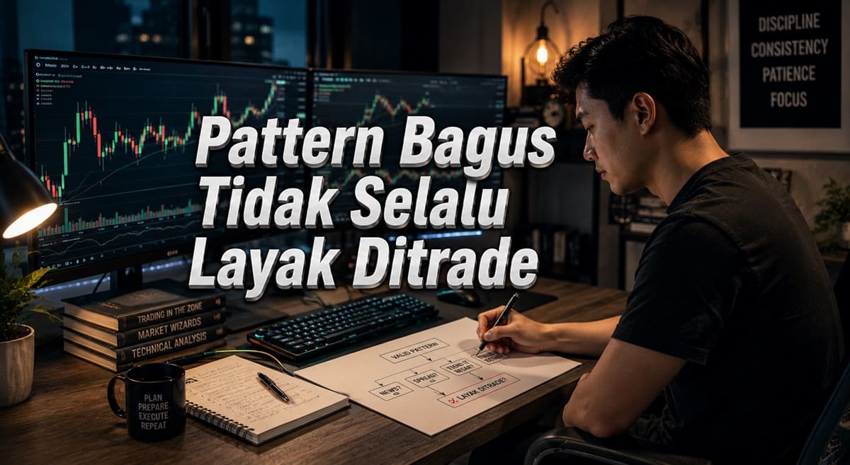Pattern Bagus Tidak Selalu Layak Ditrade