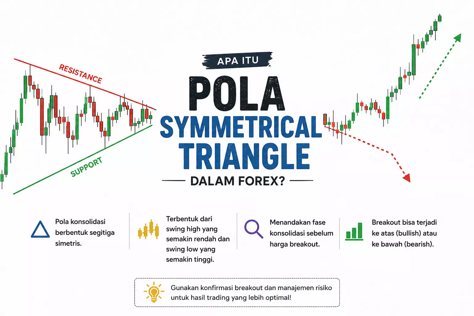 Pola Symmetrical Triangle