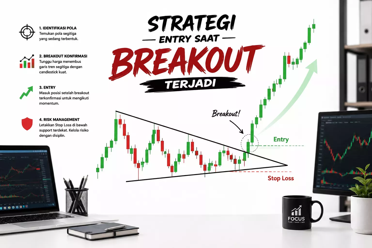 Strategi Entry Saat Breakout