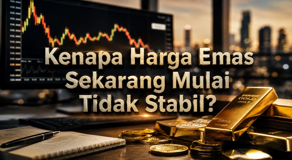 Harga Emas Mulai Tidak Stabil