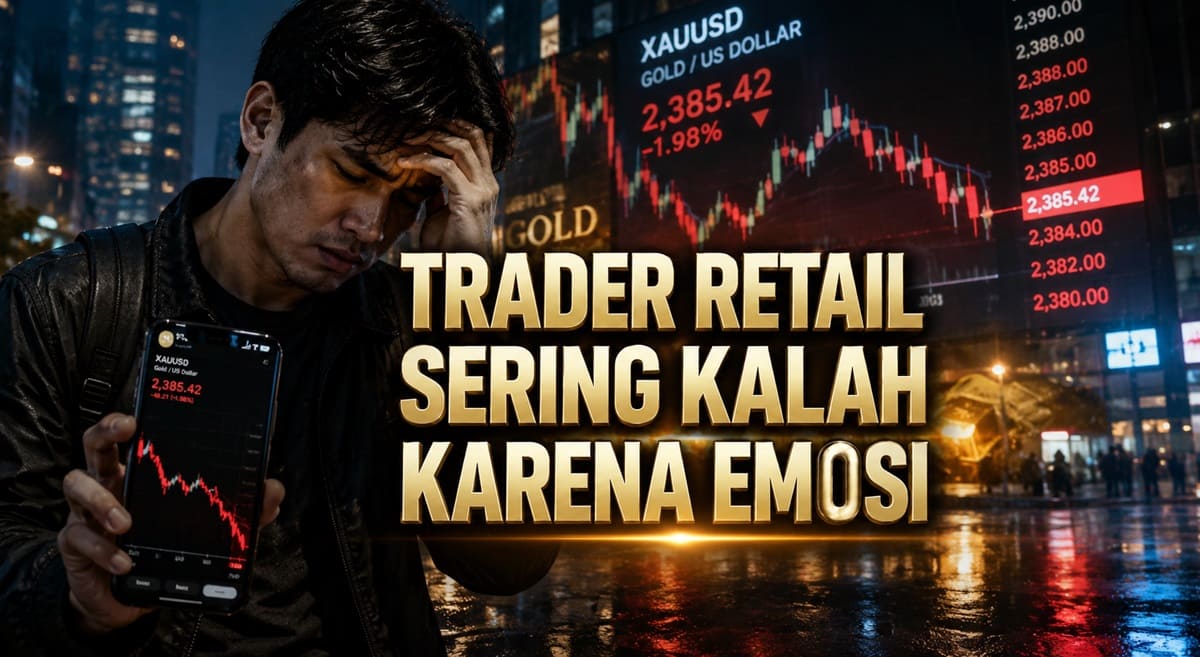 Trader Retail Sering Kalah Karena Emosi