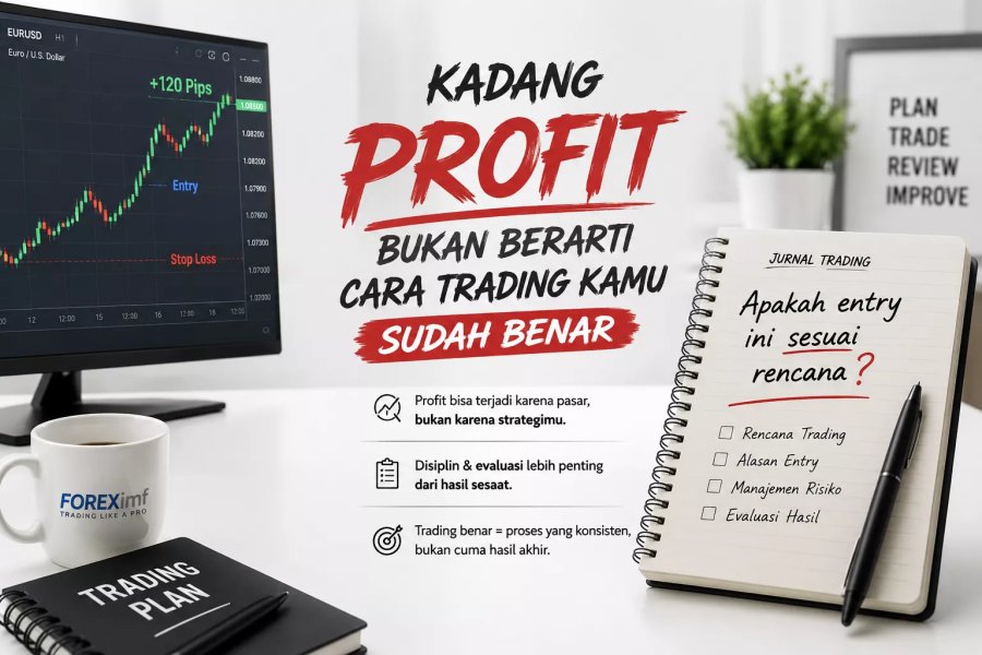 Profit Bukan Berarti Cara Trading Kamu Sudah Benar