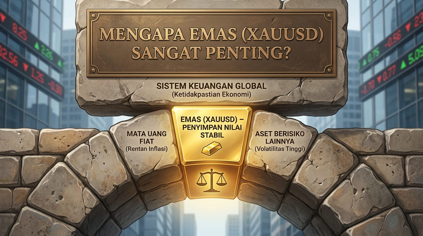 Mengapa Emas (XAUUSD) Begitu Penting