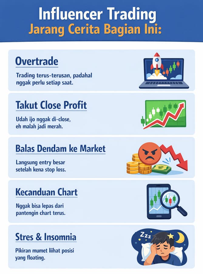 Psikologi Trading Emas yang Disembunyikan Influencer