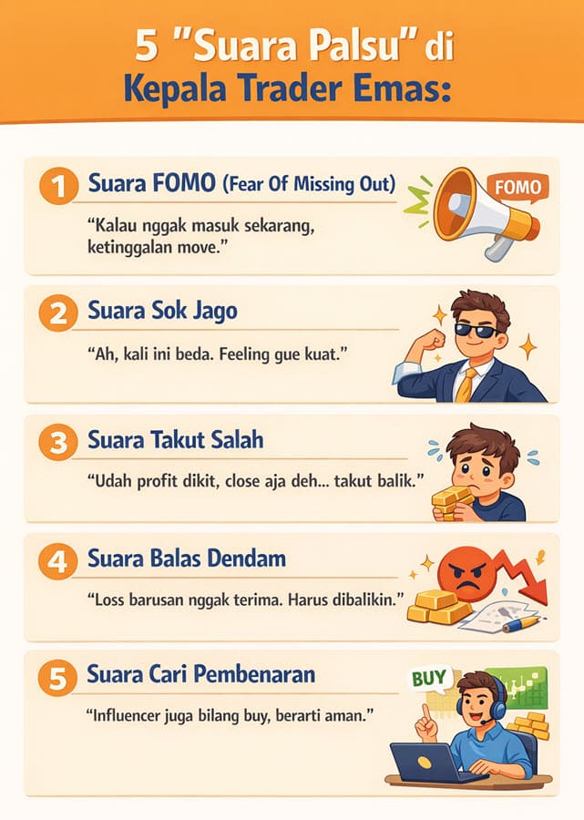 Lima Suara Palsu