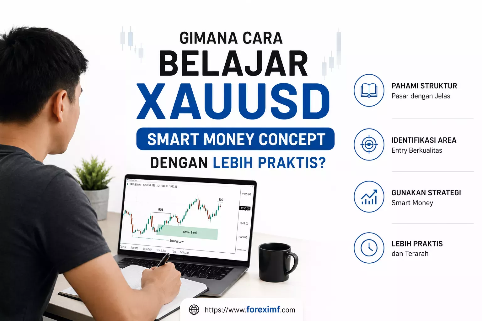 Cara Belajar XAUUSD Smart Money Concept