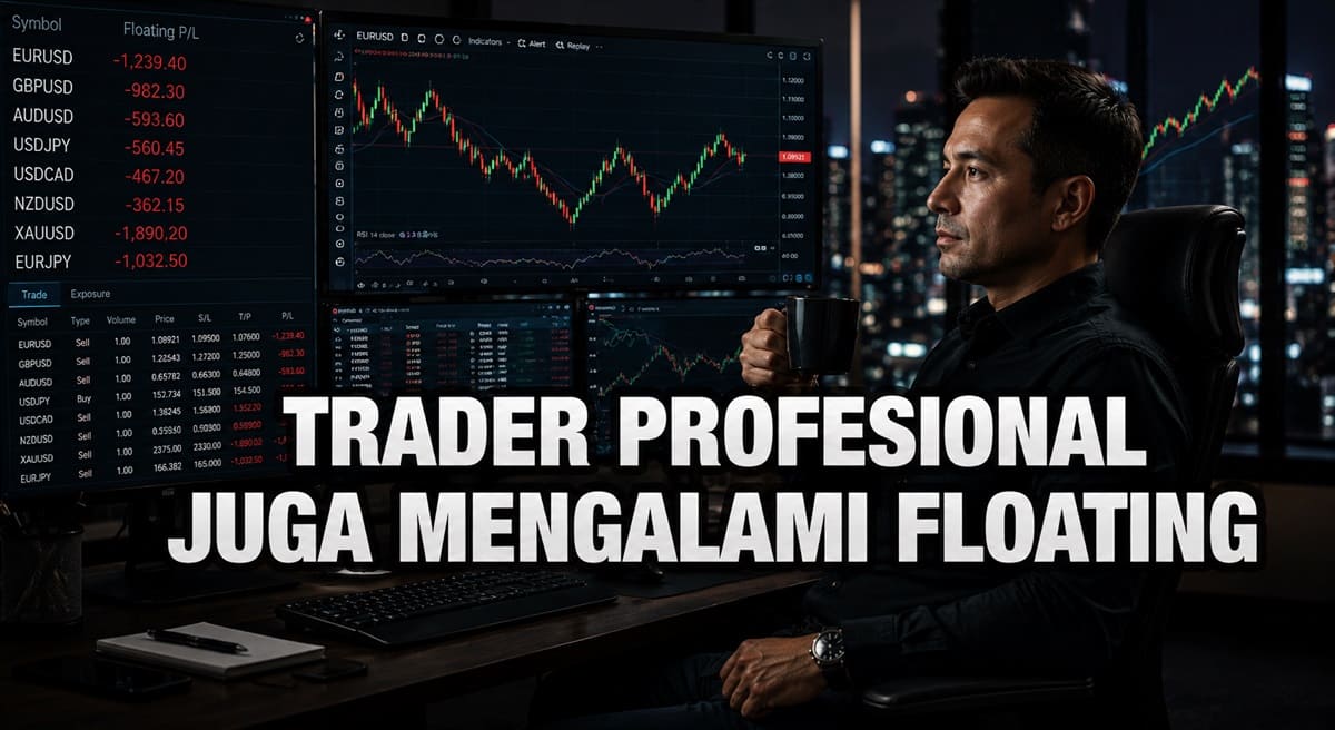 Trader Profesional Juga Mengalami Floating