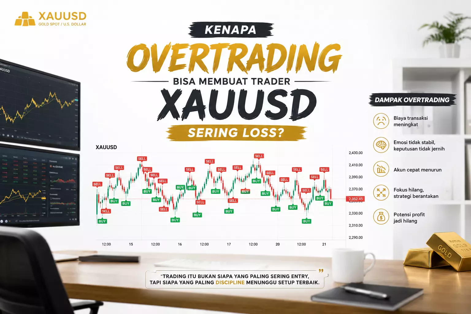 Overtrading Membuat Sering Loss