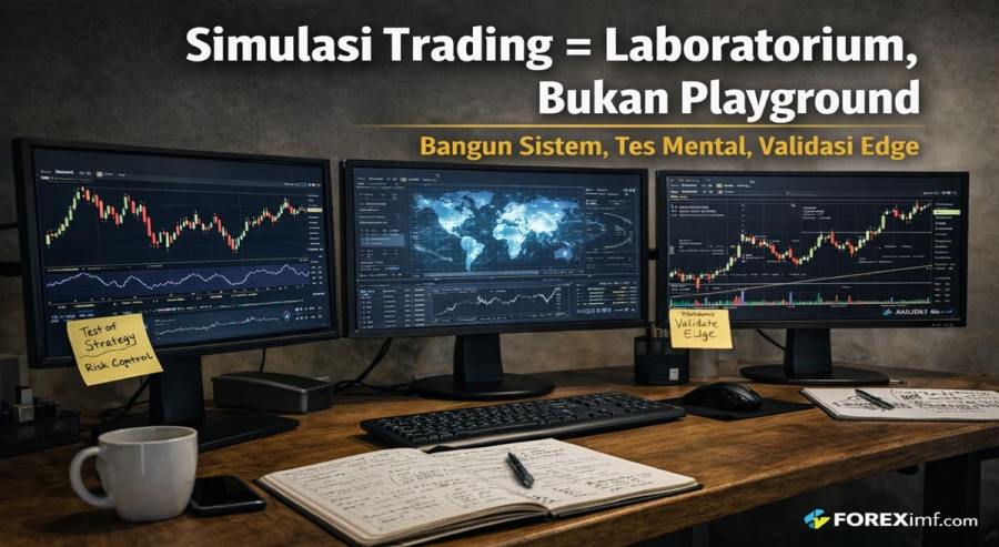 Simulasi Trading = Laboratorium
