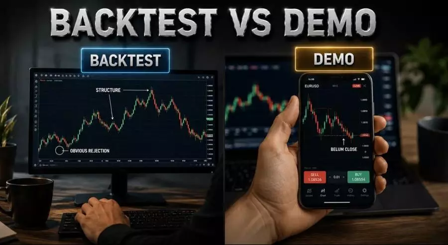 Backtest vs Demo