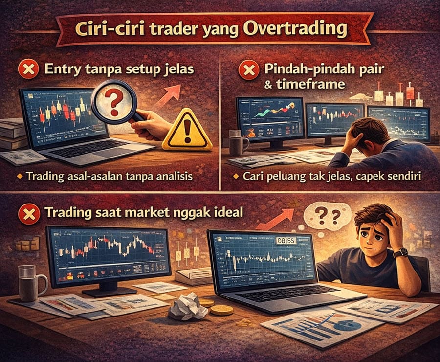 Ciri-ciri Overtrading