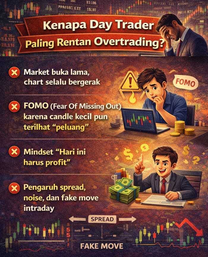 Day Trading Rentan Overtrading
