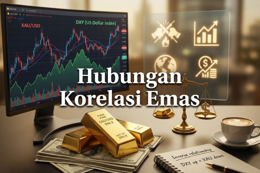 Hubungan Korelasi Emas