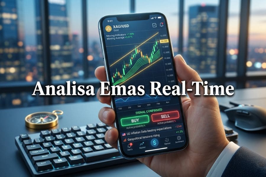 Analisa Emas Real-Time