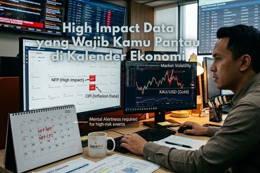 Pantau High Impact Data di Kalender Ekonomi