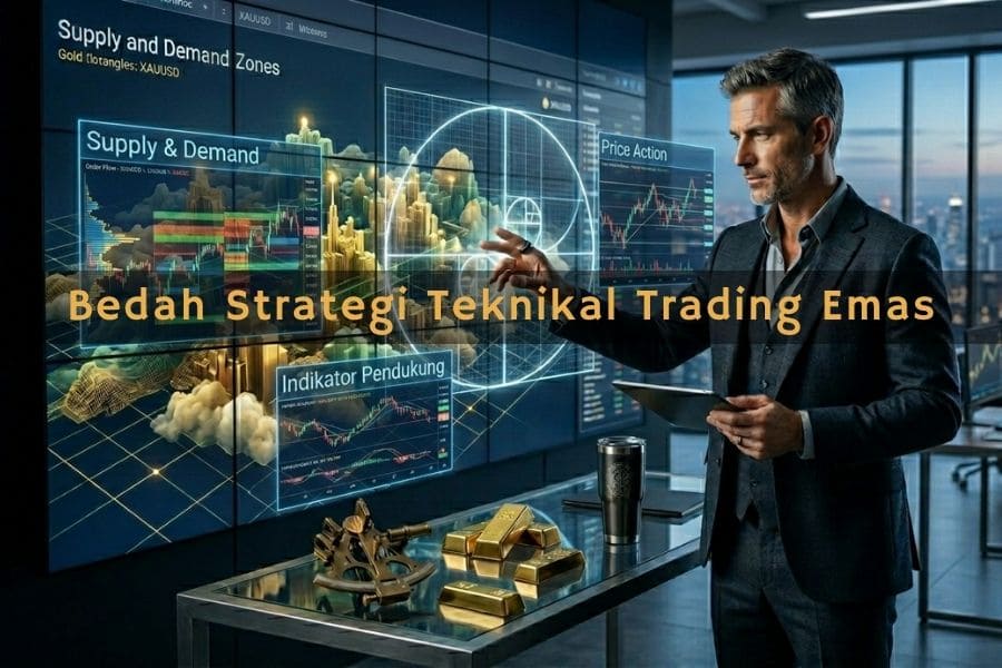 Bedah Strategi Teknikal Trading Emas