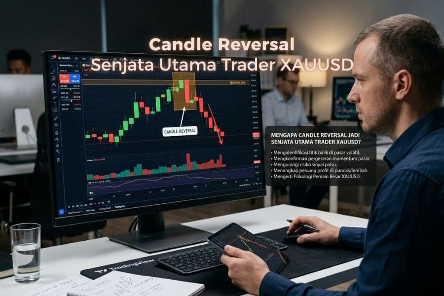 Candle Reversal Jadi Senjata Trader