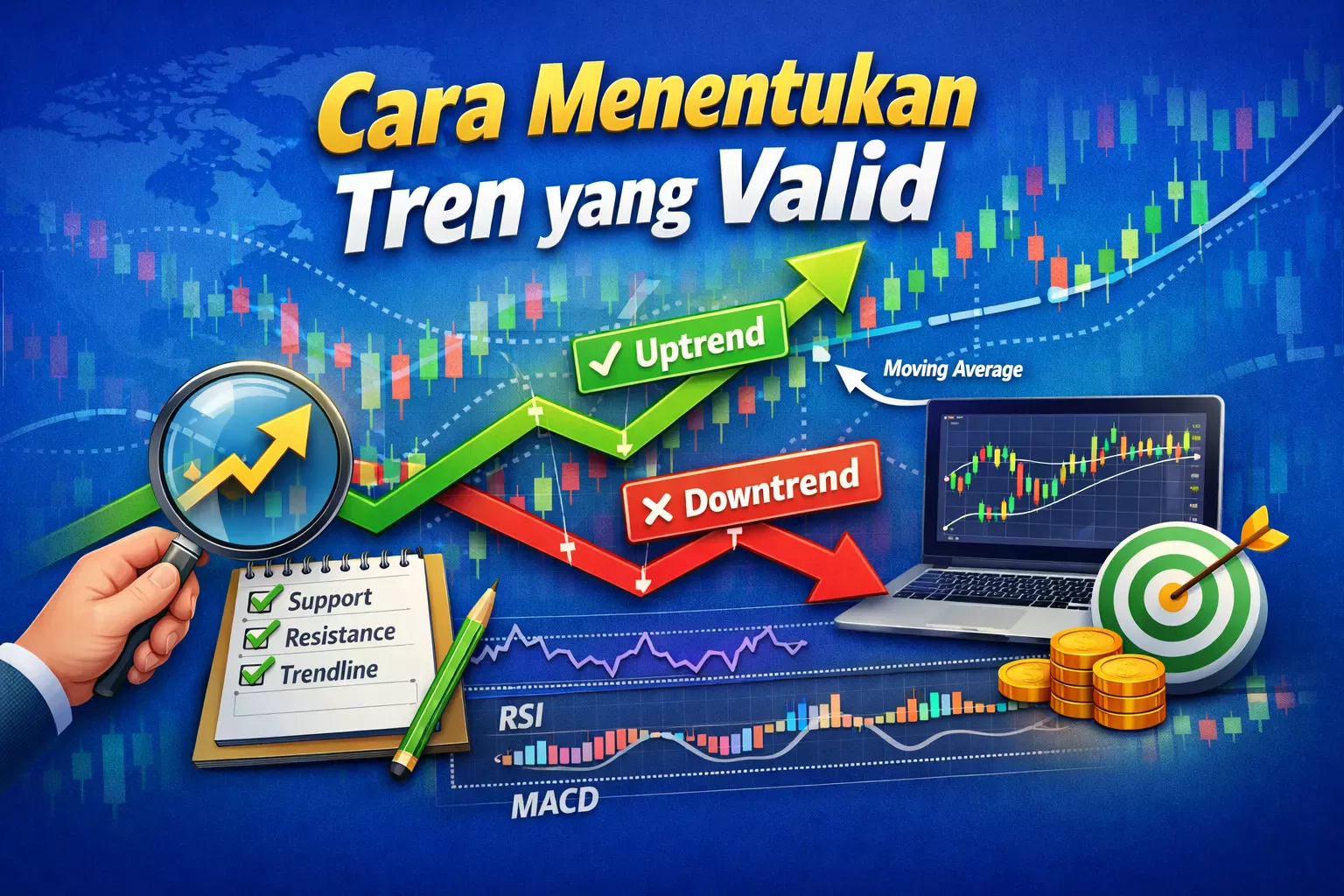 cara menentukan tren yang valid