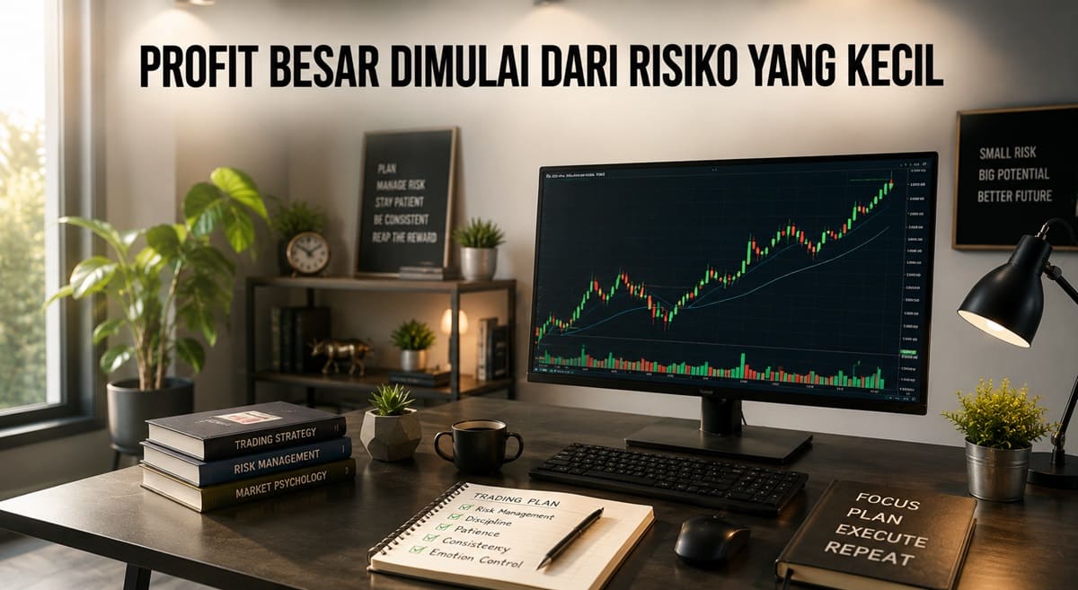 Profit Besar Dimulai dari Risiko yang Kecil