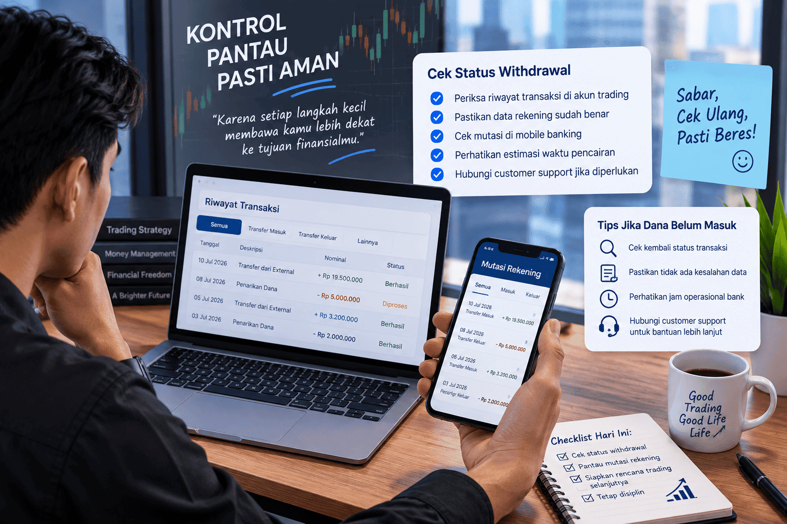 Cek Status Withdraw