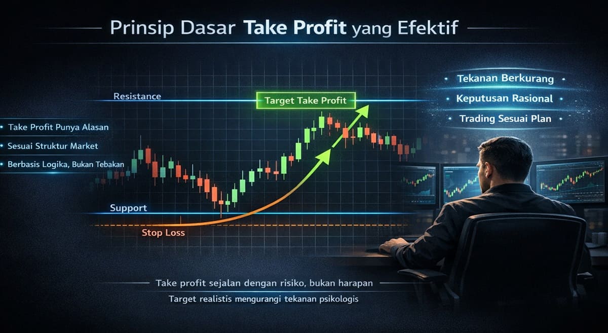 Prinsip Dasar Take Profit yang Efektif