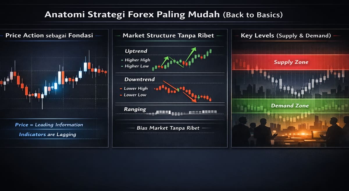 Anatomi Strategi Forex Paling Mudah
