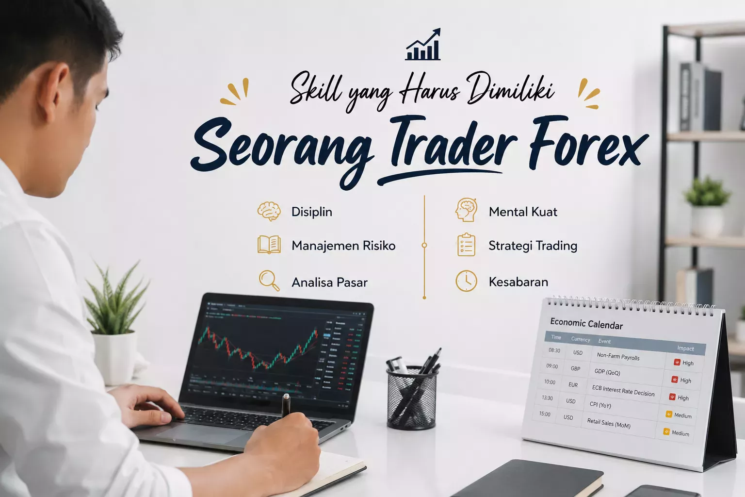 Skill yang Harus Dimiliki Seorang Trader Forex