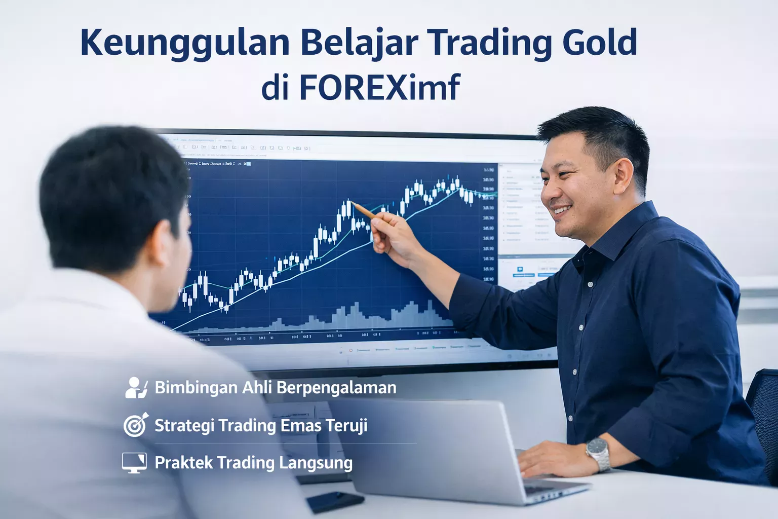 Keunggulan Belajar Trading Gold di FOREXimf