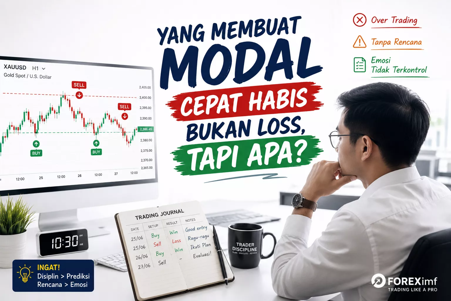 Yang Membuat Modal Cepat Habis Bukan Loss